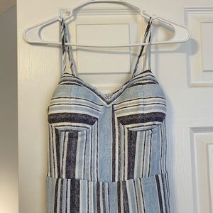 Target striped jumpsuit